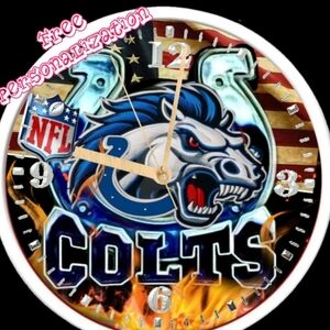 Indianapolis Colts clock
